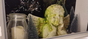 PARIS AUTHENTIC HOUSE Xmas Spirit, basement with Nice green courtyard